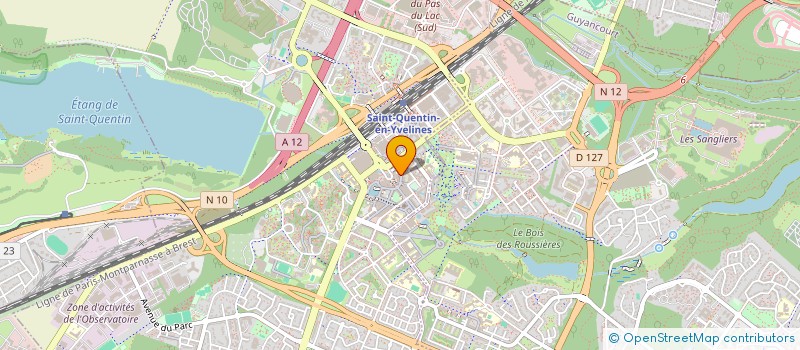 localisation de l'entreprise CARING STUDIO  MONTIGNY-LE-BRETONNEUX