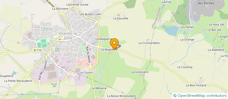 localisation de l'entreprise CARINI  VILLAINES-LA-JUHEL