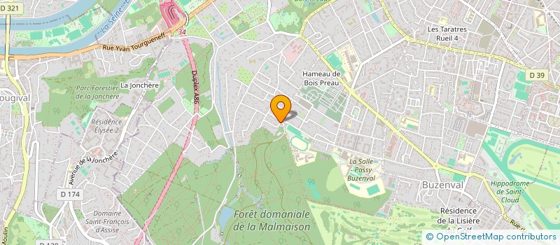 localisation de l'entreprise CARINI ET COMPAGNIE à RUEIL-MALMAISON