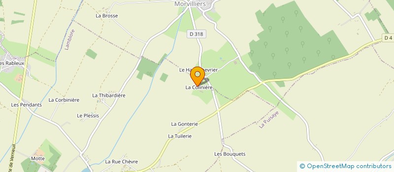 localisation de l'entreprise CARINI MARRONNIERS à LAMBLORE