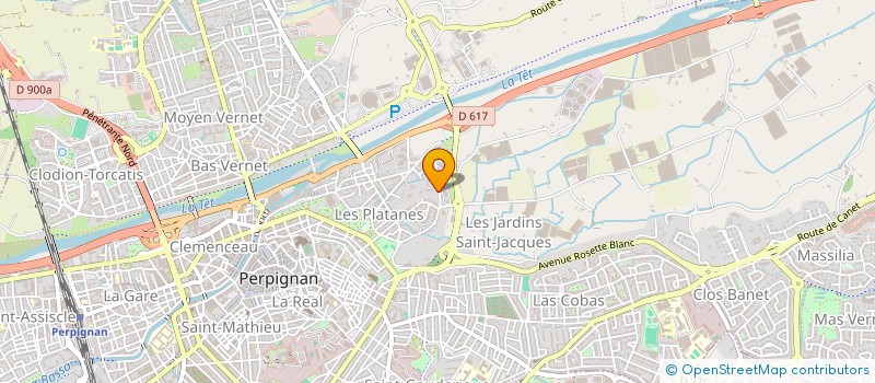 localisation de l'entreprise CARINO  PERPIGNAN