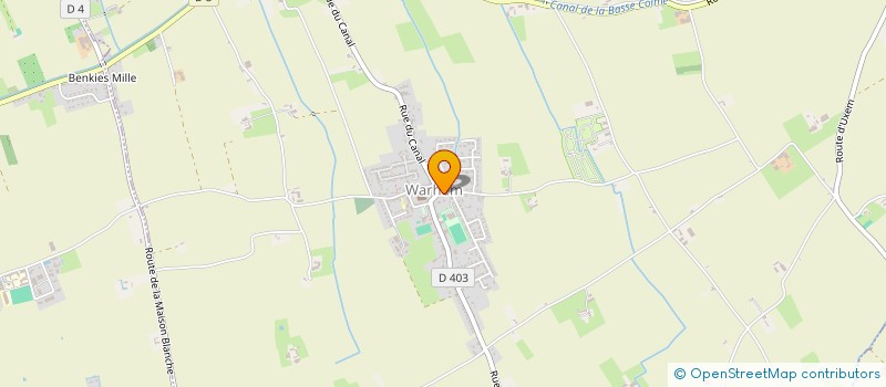 localisation de l'entreprise CARINVEST  WARHEM