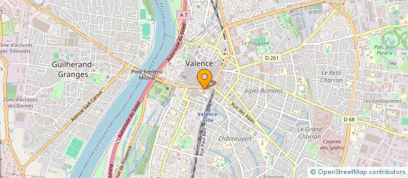 localisation de l'entreprise CARIOCA à VALENCE