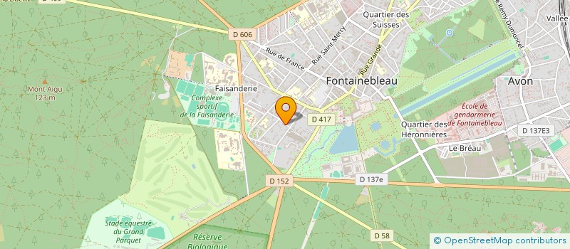 localisation de l'entreprise CARIOCA  FONTAINEBLEAU