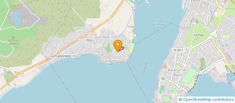 localisation de l'entreprise CARION  BOUZIGUES