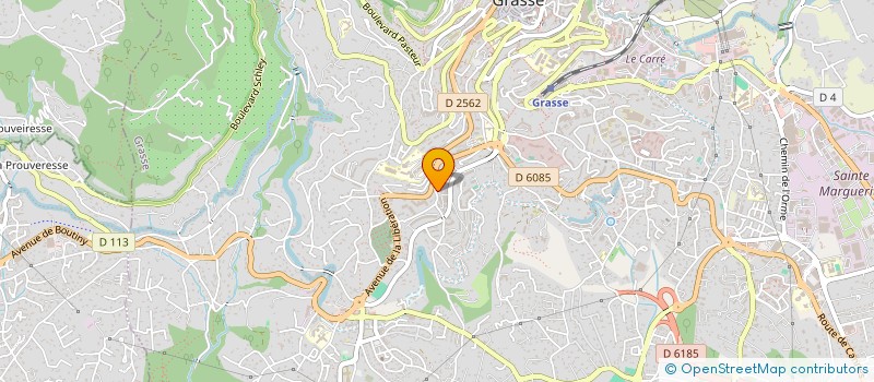 localisation de l'entreprise CARION-ROSSI  GRASSE