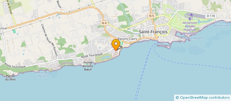 localisation de l'entreprise CARIPAD PLUS à SAINT-FRANCOIS