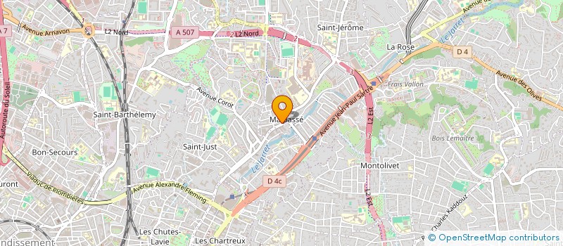 localisation de l'entreprise CARIS à MARSEILLE