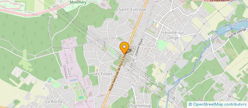 localisation de l'entreprise CARISCO à SAINT-GERMAIN-LES-ARPAJON