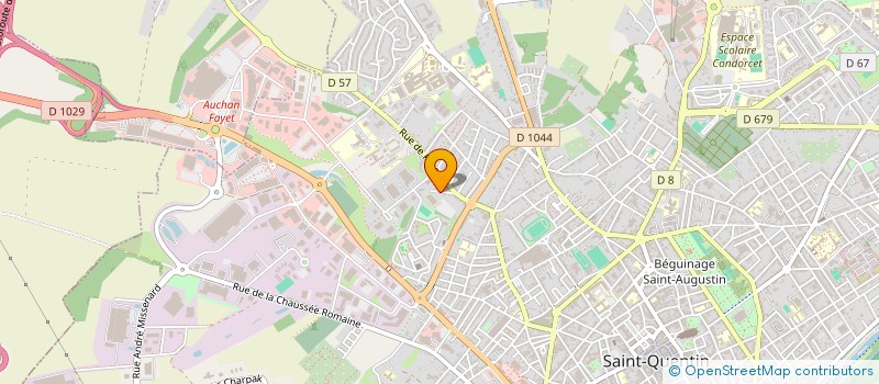 localisation de l'entreprise CARISEVE à SAINT-QUENTIN