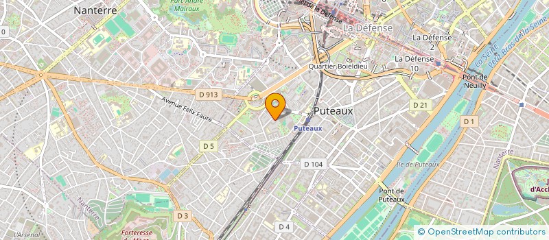 localisation de l'entreprise CARISM à PUTEAUX