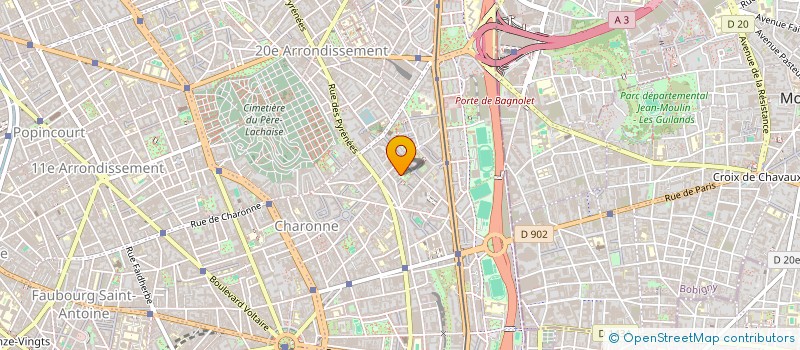 localisation de l'entreprise CARISSIMA  PARIS