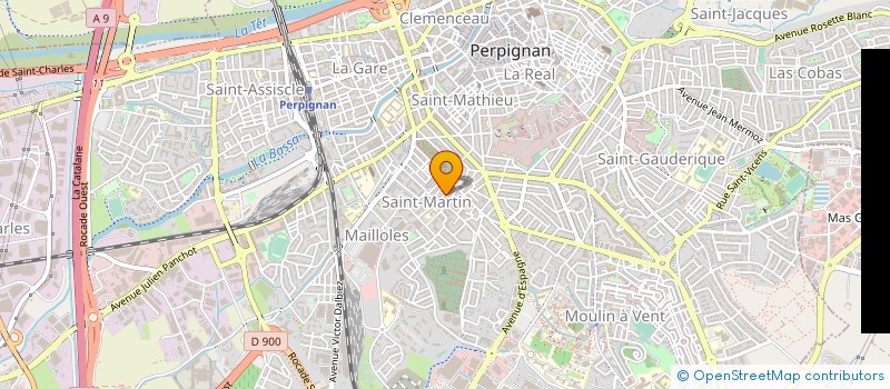 localisation de l'entreprise CARIT STOCK à PERPIGNAN