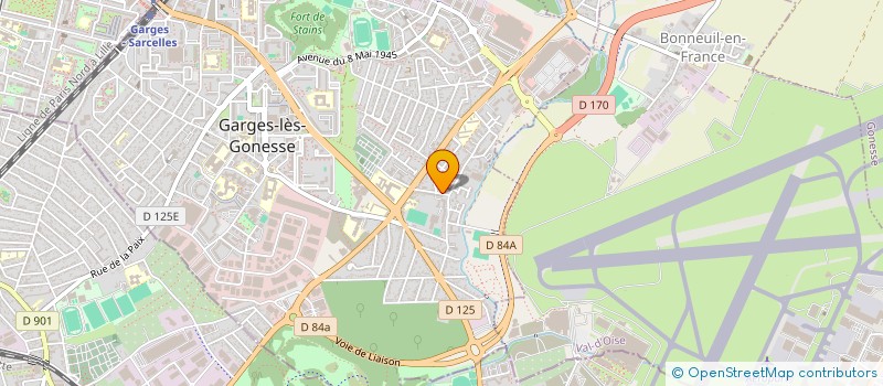 localisation de l'entreprise CARITAS ET GRACIAS à GARGES-LES-GONESSE