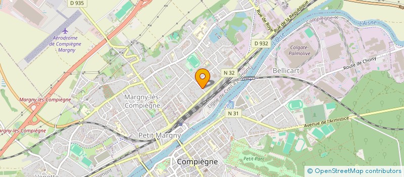 localisation de l'entreprise CARITHAN  MARGNY-LES-COMPIEGNE