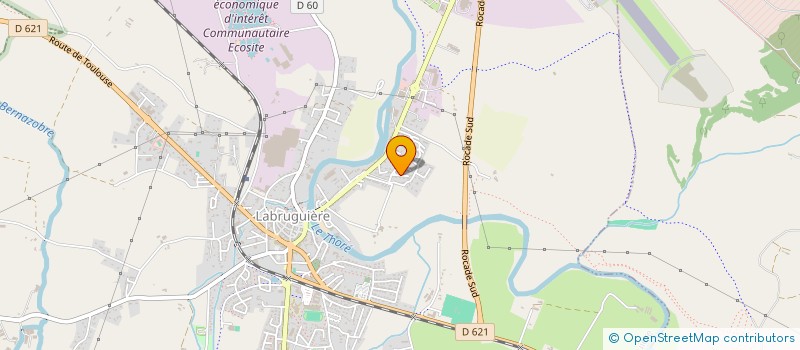 localisation de l'entreprise CARIVENC THIBAUT  LABRUGUIERE