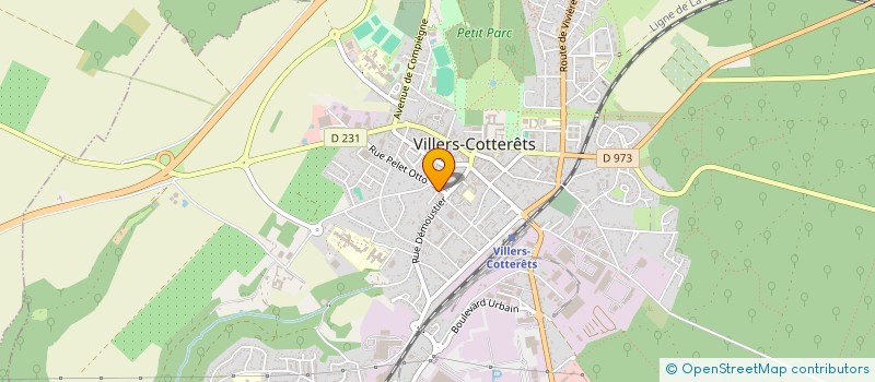 localisation de l'entreprise CARJAN FAMILY à VILLERS-COTTERETS