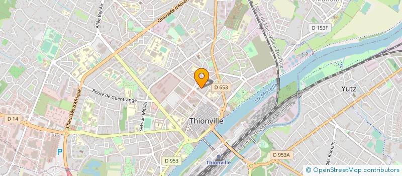 localisation de l'entreprise CARJAYA à THIONVILLE