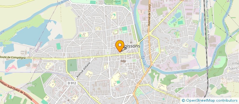 localisation de l'entreprise CARJEUNES à SOISSONS