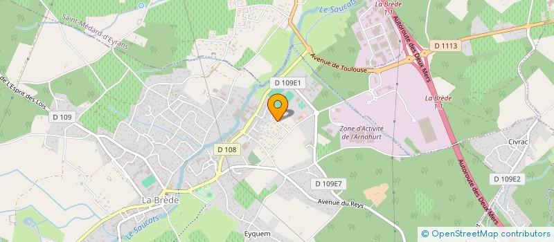 localisation de l'entreprise CARJOY  LA BREDE