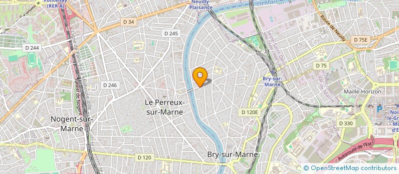 localisation de l'entreprise CARJUVI à BRY-SUR-MARNE