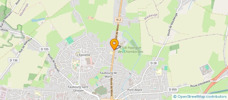 localisation de l'entreprise CARKEYSHDF à MAUBEUGE