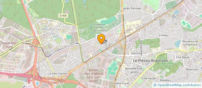 localisation de l'entreprise CARKLEAN à CLAMART