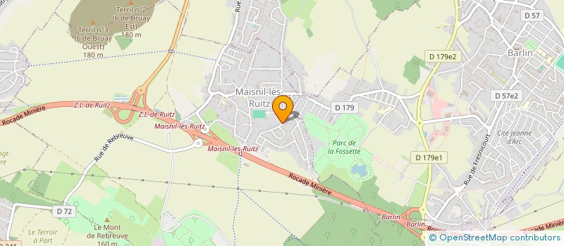 localisation de l'entreprise CARL  MAISNIL-LES-RUITZ