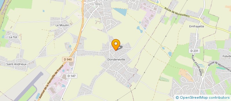 localisation de l'entreprise CARL  OCTEVILLE-SUR-MER