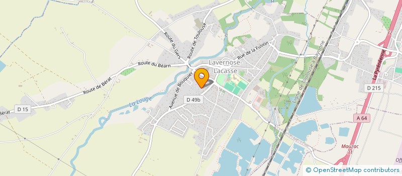 localisation de l'entreprise CARL  LAVERNOSE-LACASSE