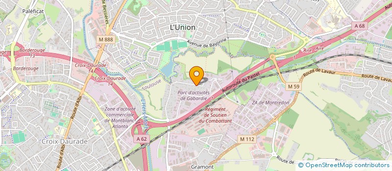 localisation de l'entreprise CARL à TOULOUSE