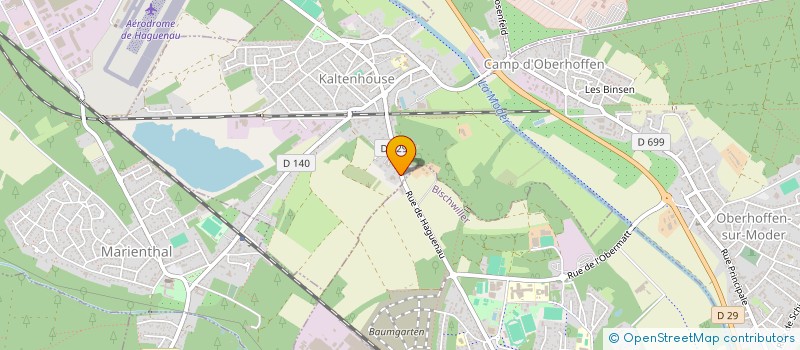 localisation de l'entreprise CARL&DONNETTE  KALTENHOUSE