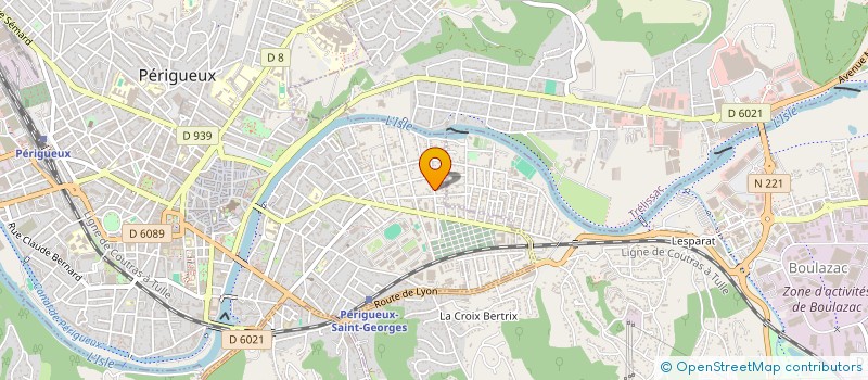 localisation de l'entreprise CARL ET CLAY COUTURE  PERIGUEUX