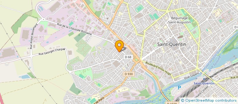 localisation de l'entreprise CARL EXPRESS à SAINT-QUENTIN