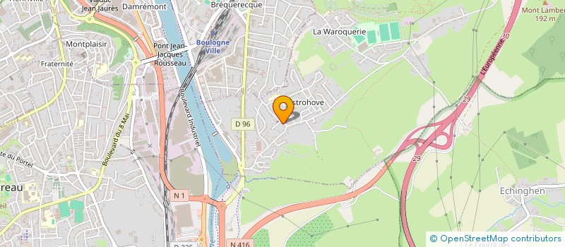 localisation de l'entreprise CARL GUSTAF à SAINT-MARTIN-BOULOGNE