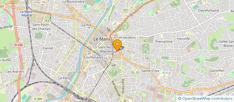 localisation de l'entreprise CARL INVEST à LE MANS