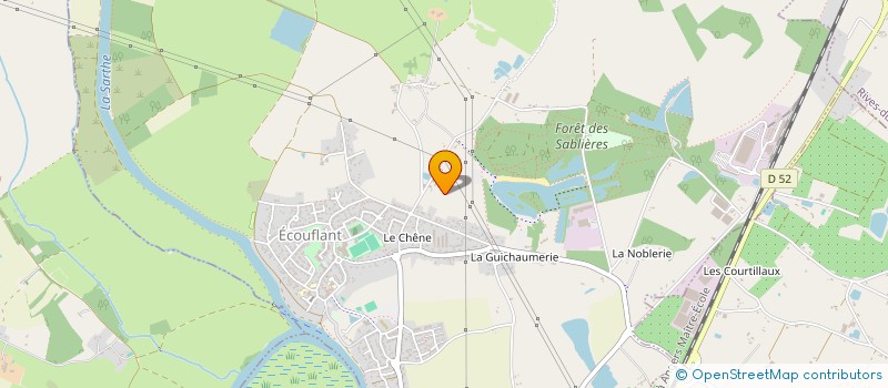 localisation de l'entreprise CARL MARTIN à ECOUFLANT