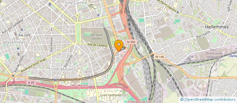 localisation de l'entreprise CARL MOTORS  LILLE