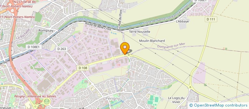 localisation de l'entreprise CARL ZEISS MEDITEC SAS  PERIGNY