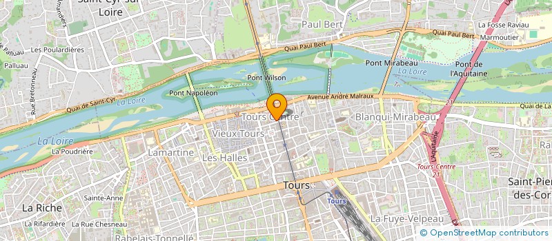 localisation de l'entreprise CARLA  TOURS