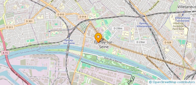 localisation de l'entreprise CARLA à EPINAY-SUR-SEINE