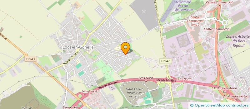 localisation de l'entreprise CARLA  LOOS-EN-GOHELLE