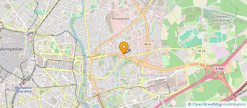 localisation de l'entreprise CARLA à MONTPELLIER