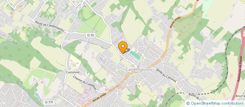 localisation de l'entreprise CARLA  CASTELMAUROU