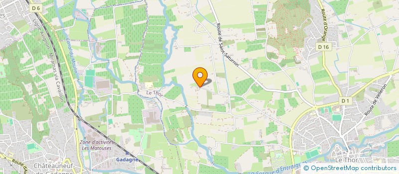 localisation de l'entreprise CARLA  LE THOR