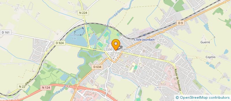 localisation de l'entreprise CARLA  L'ISLE-JOURDAIN