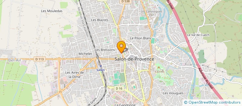 localisation de l'entreprise CARLA  SALON-DE-PROVENCE