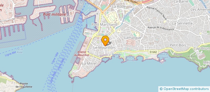 localisation de l'entreprise CARLA  TOULON