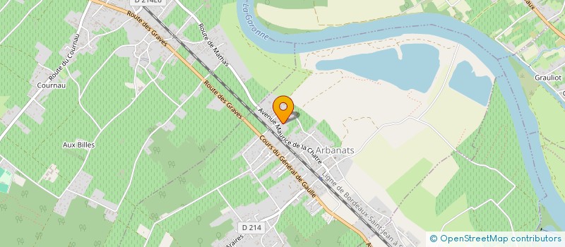 localisation de l'entreprise CARLA  ARBANATS