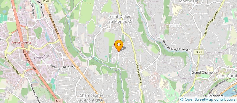 localisation de l'entreprise CARLA  SAINT-DIDIER-AU-MONT-D'OR